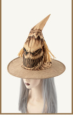 New Halloween Party Costume Scarecrow Witch Hat Cosplay
