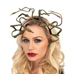 Halloween Mardi Gras Carnival Stage Props Headwear Medusa Snake Cosplay Headband