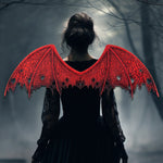 New Halloween Non-Woven Fabric Demon Wings Mask Set
