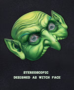 New Halloween Witch Wig Witch Hat Mask Set Carnival Masquerade Ball Cosplay Mask