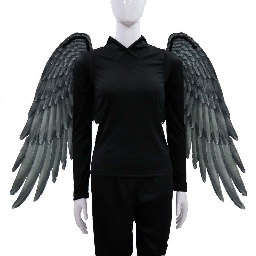 Halloween Angel Wings Adult Model Simulated Feather Wings Costume Dressing Props Party Prom