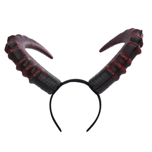 Demon Horn Headband Accessories Halloween Carnival Festival