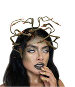 Halloween Mardi Gras Carnival Stage Props Headwear Medusa Snake Cosplay Headband