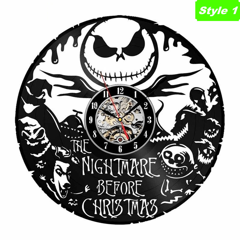 Horloge murale L'Étrange Noël de Monsieur Jack