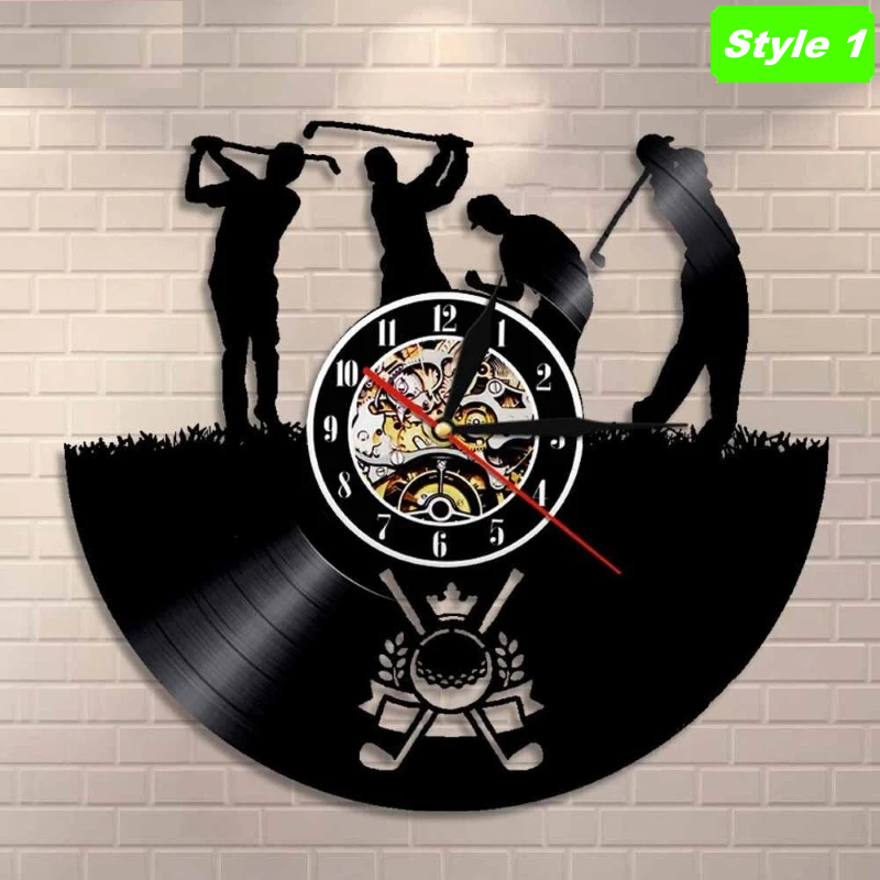 Horloge murale de golf