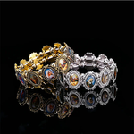 Catholic Rosary Bracelet – Jesus, Mary & Holy Angels | Elastic Alloy Religious Jewelry