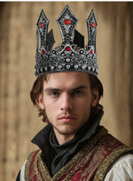 Halloween European and American Retro Luxury Palace King Crown