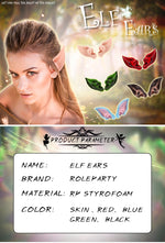 New Halloween Latex Elf Ears Avatar Demon Witch Party Costume Props Cross-Border Exclusive