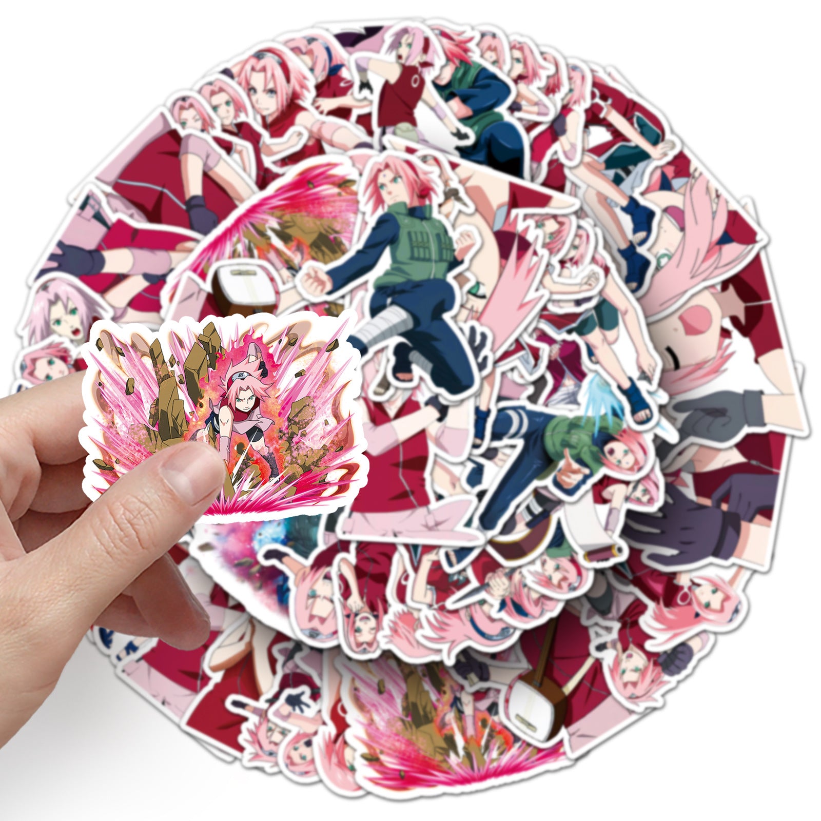 Sakura Anime Naruto Stickers