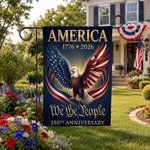 250 Anniversary Usa Garden Flag Made In Usa, America 250 Garden Flag Double Sided, 250th Anniversary Garden Flag,Patriotic Flags For Outside
