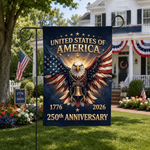 250th Anniversary Usa Flag Made In Usa, American Flag Double Sided, Independence Day, 4th Of July, Patriotic Decor, Garden Decor, Home Decor