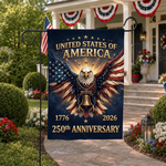 250th Anniversary Usa Flag Made In Usa, American Flag Double Sided, Independence Day, 4th Of July, Patriotic Decor, Garden Decor, Home Decor