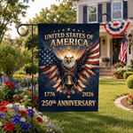 250th Anniversary Usa Flag Made In Usa, American Flag Double Sided, Independence Day, 4th Of July, Patriotic Decor, Garden Decor, Home Decor