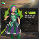 New Upgraded Ultra-Light Dragon Wings 3D Dragon Mask Halloween Children's Festival Party Costume Set Wholesale