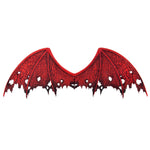 New Halloween Non-Woven Fabric Demon Wings Mask Set