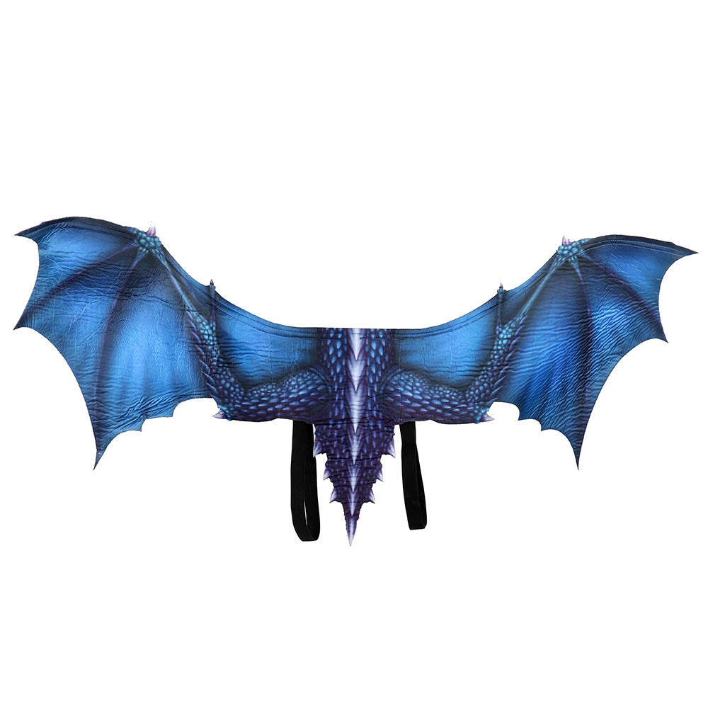 Halloween Carnival Adult Decoration Non-Woven Fabric Dragon Wings Cosplay Wings Props