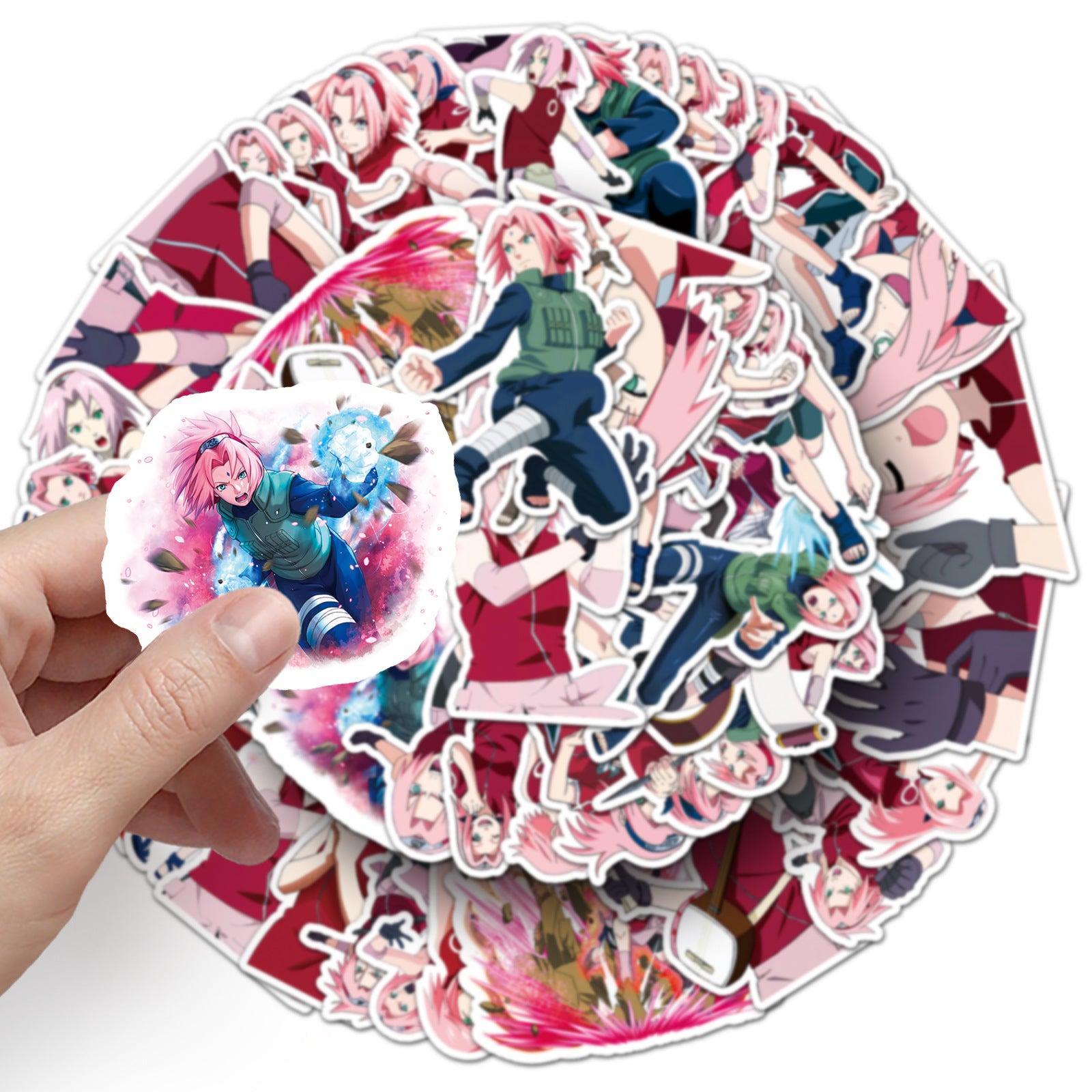 Sakura Anime Naruto Stickers
