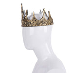 Halloween Medieval King Crown PU Foam Headpiece Stage Performance Prop Costume Cosplay