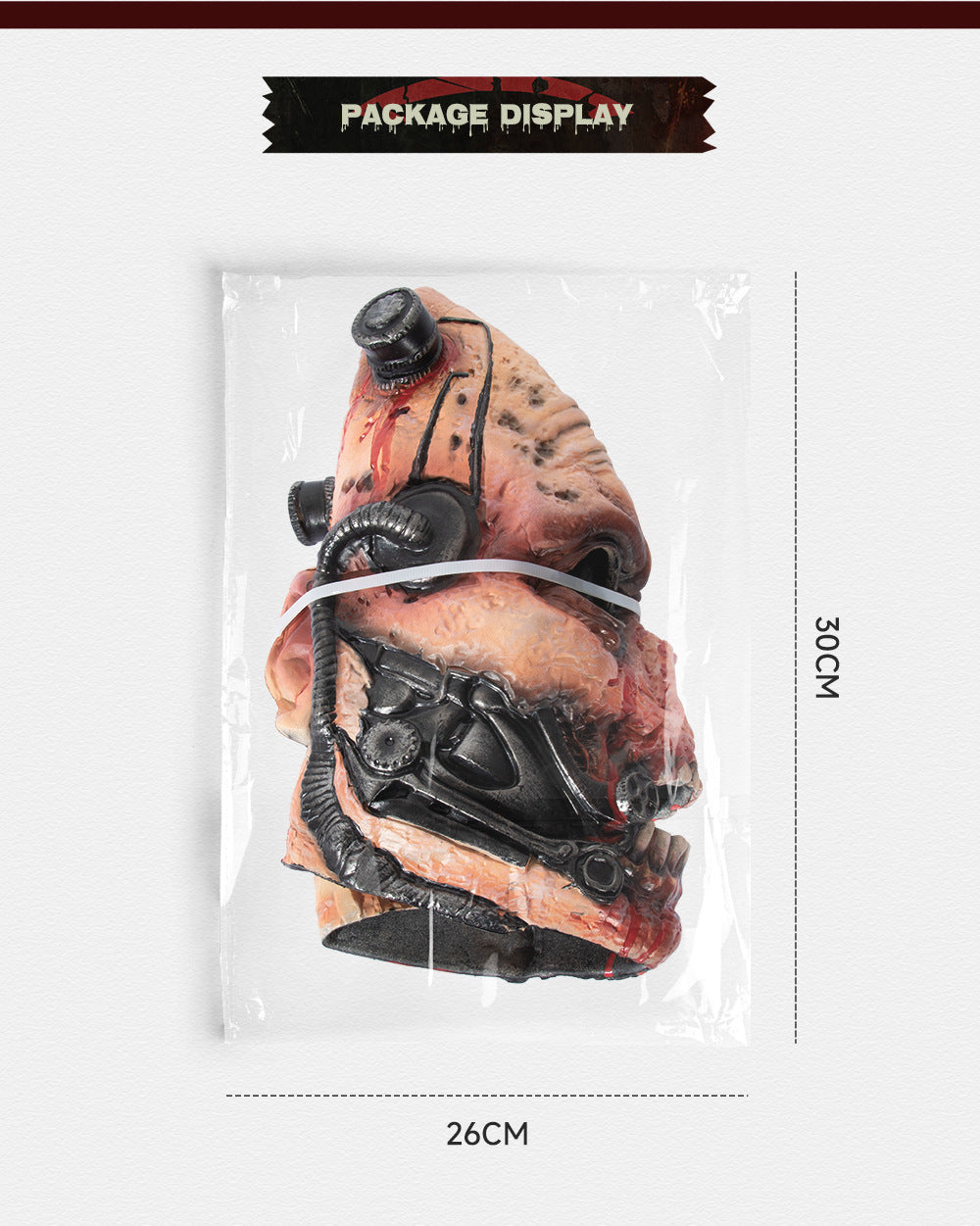 Halloween RP Zombie Horror Mask Headgear Realistic 3D Holiday Party Costume Prop