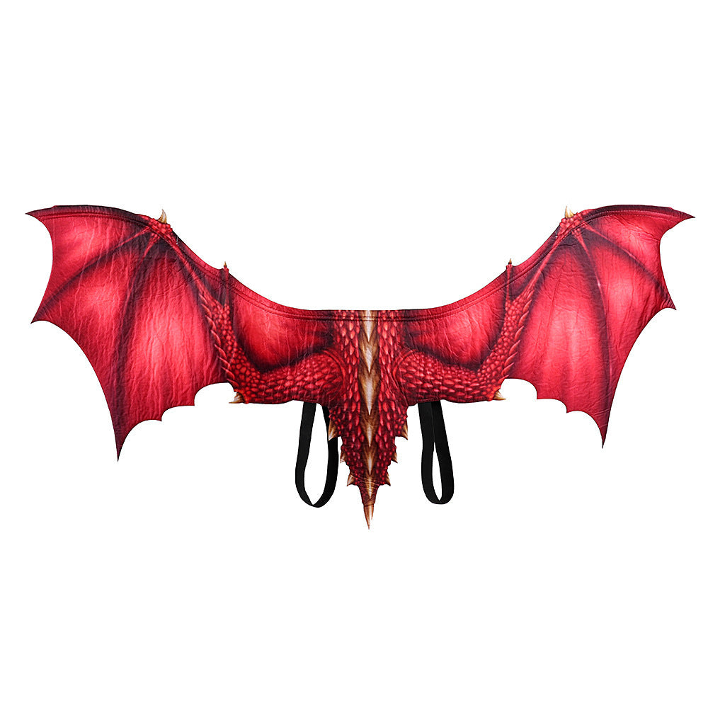 Halloween Carnival Adult Decoration Non-Woven Fabric Dragon Wings Cosplay Wings Props
