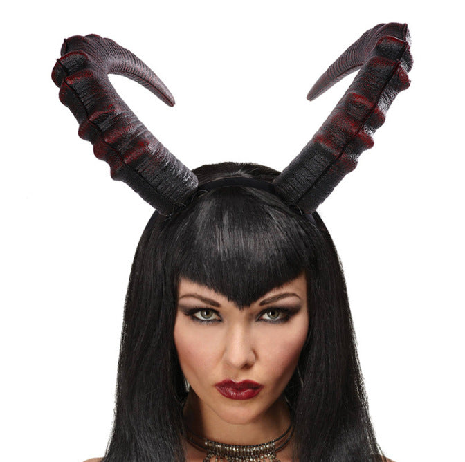New Halloween Non-Woven Fabric Demon Wings Mask Set