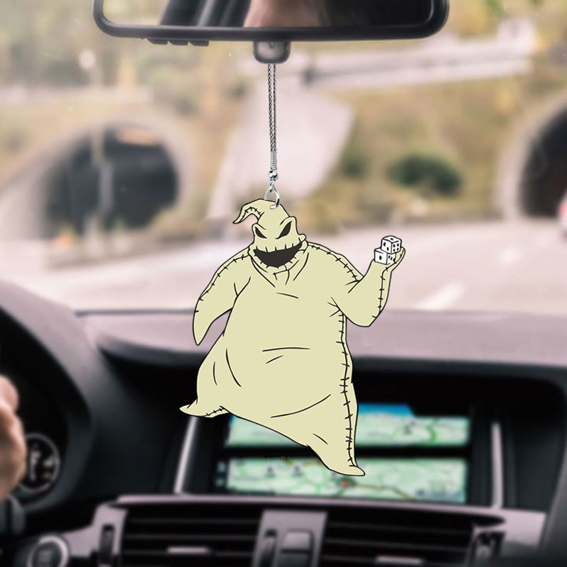 Jack Skellington Disney Oogie Boogie Mica Ornement 