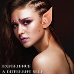 New Halloween Latex Elf Ears Avatar Demon Witch Party Costume Props Cross-Border Exclusive