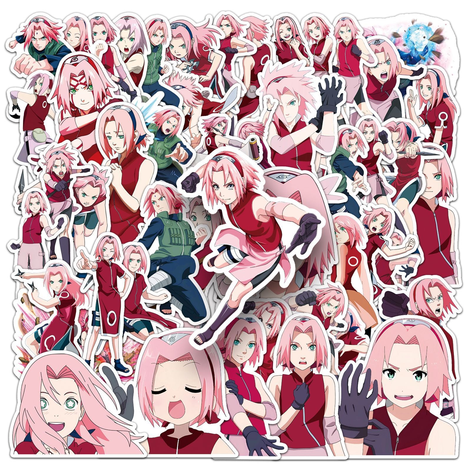 Sakura Anime Naruto Stickers