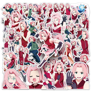 Sakura Anime Naruto Stickers