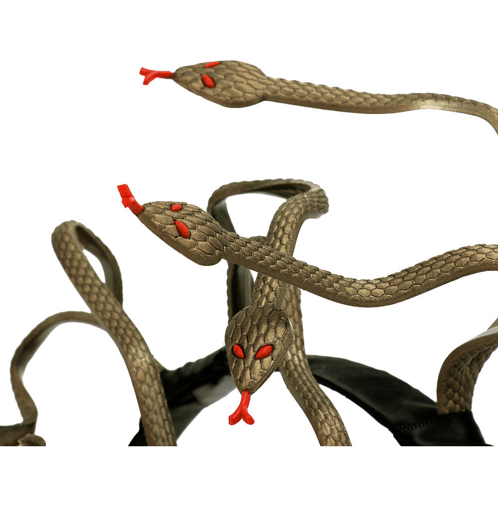 Halloween Mardi Gras Carnival Stage Props Headwear Medusa Snake Cosplay Headband