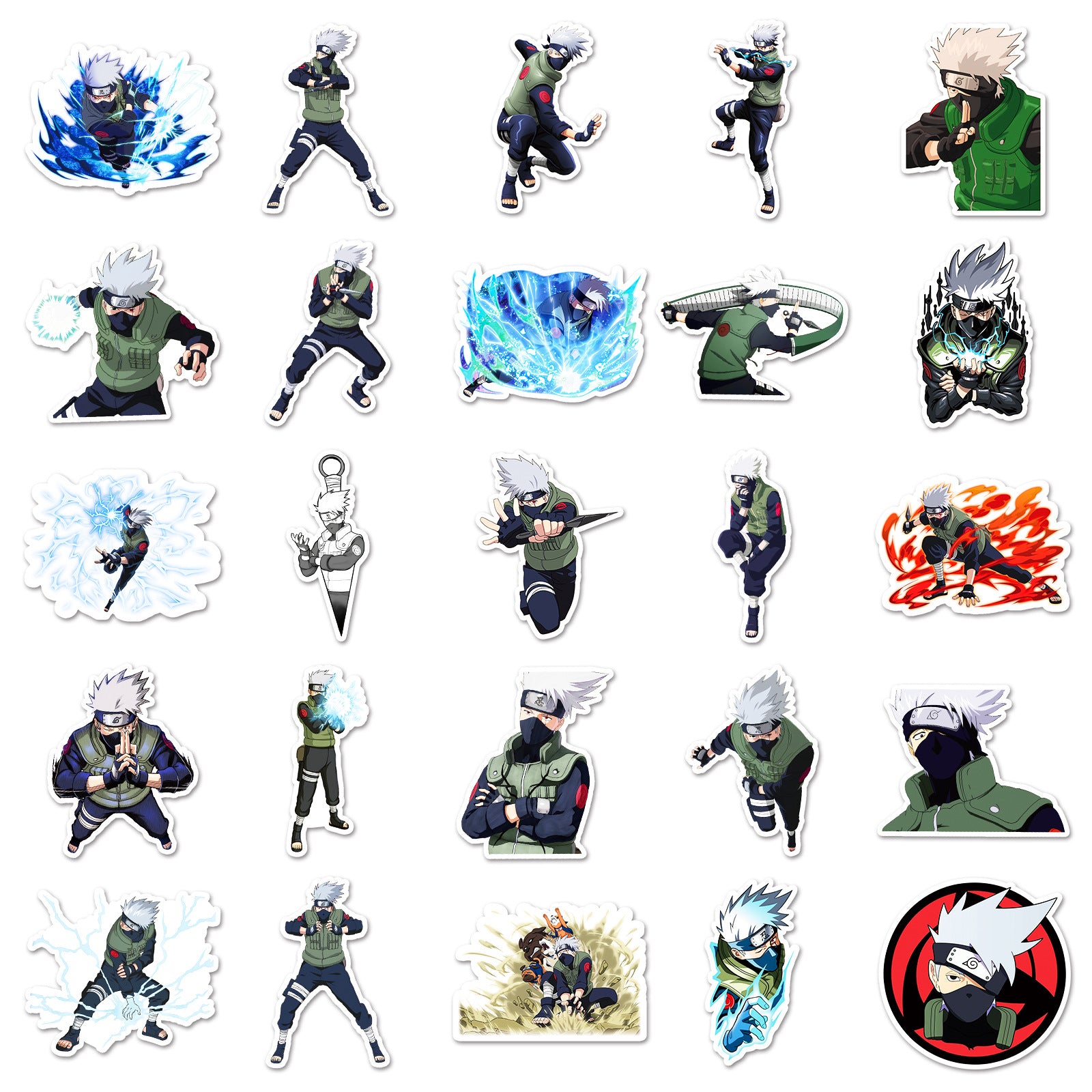 Hatake Kakashi Anime Naruto Stickers