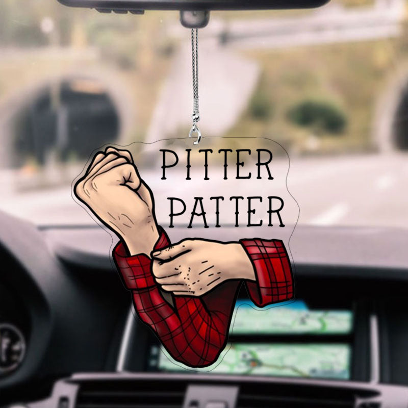 Ornement en mica Letterkenny Pitter patter