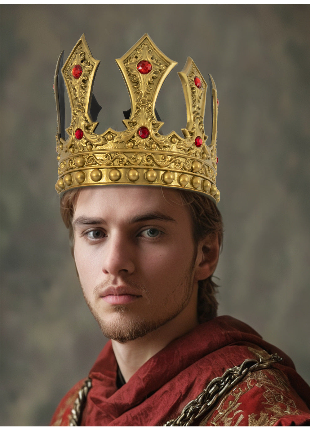 Halloween European and American Retro Luxury Palace King Crown