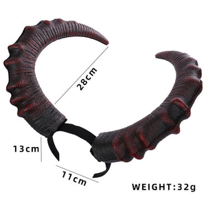 Demon Horn Headband Accessories Halloween Carnival Festival