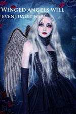 Halloween Angel Wings Adult Model Simulated Feather Wings Costume Dressing Props Party Prom