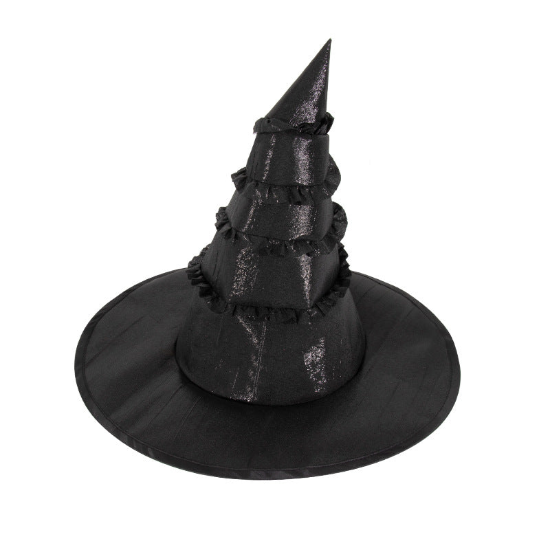 New Halloween Witch Hat Wizard Hat Festival Party Ball Performance Cosplay Prop