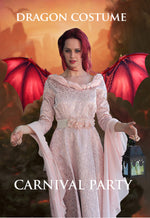 Halloween Carnival Adult Decoration Non-Woven Fabric Dragon Wings Cosplay Wings Props