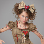 New Halloween WOODOO Doll Necklace Headband Costume Accessories