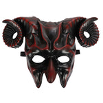Halloween Horror 3D Mask Horn Mask Cosplay Masquerade Decoration Carnival Props