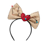 New Halloween WOODOO Doll Necklace Headband Costume Accessories