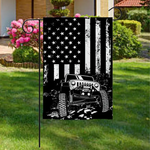 American Flag J@@p Lover Garden Flag, Patriotic Car Decor