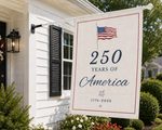 Patriotic Garden Flag, 250 Years of America Decor, America 250 Garden Flag, 4th of July Decor, Summer Memorial Day Decor, USA Flag