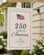 Patriotic Garden Flag, 250 Years of America Decor, America 250 Garden Flag, 4th of July Decor, Summer Memorial Day Decor, USA Flag