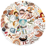 Jesus Christian Bohemian Dieu Stickers