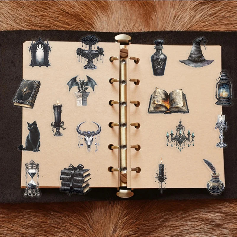 Witch Darkside Transparent Stickers