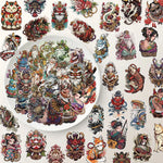 Tattoo Art Girls Transparent Stickers