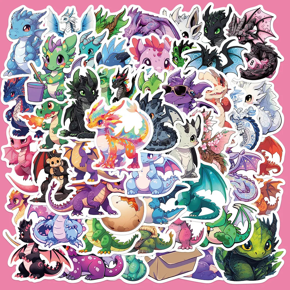 Dragon Dnd Series Stickers