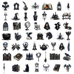 Witch Darkside Transparent Stickers