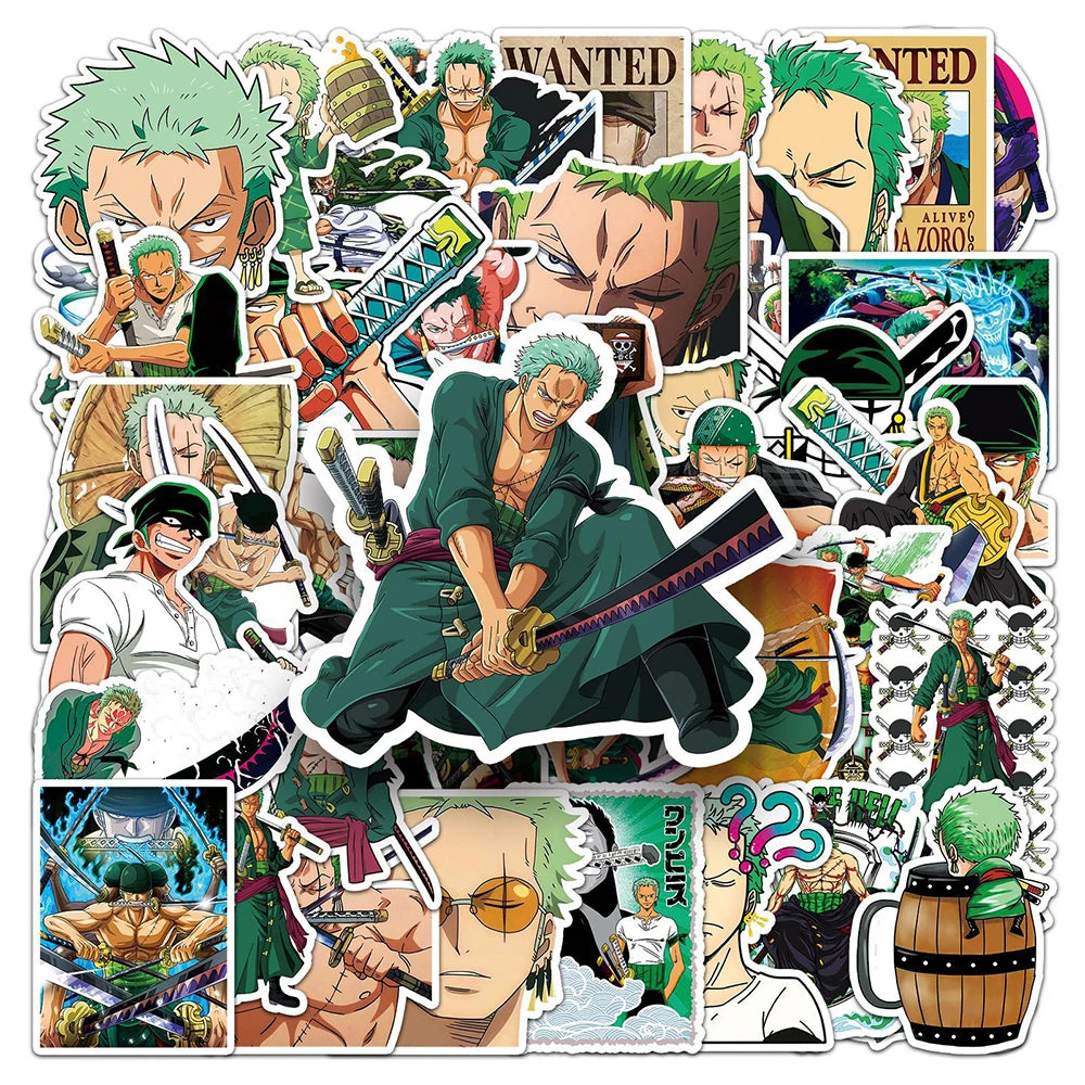 Autocollants One Piece Zoro