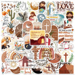 Jesus Christian Bohemian Dieu Stickers